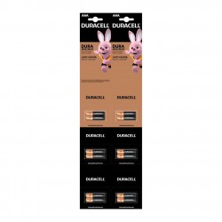 PILHA DURACELL PALITO AAA 6 CARTELAS  C/2 CF 1