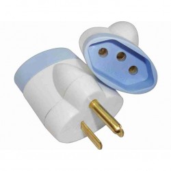 PINO ADAPTADOR DANEVA REVERSO 2P+T 15A 1633 SORT PCTE 1