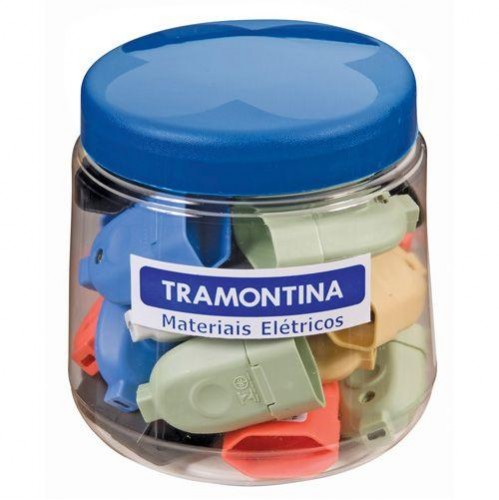 PINO FEMEA TRAMONTINA C/ACOPLADOR COLOR C/24 CF 1