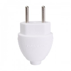 PINO MACHO DANEVA 2P 10A BRANCO DN1593 PC 1
