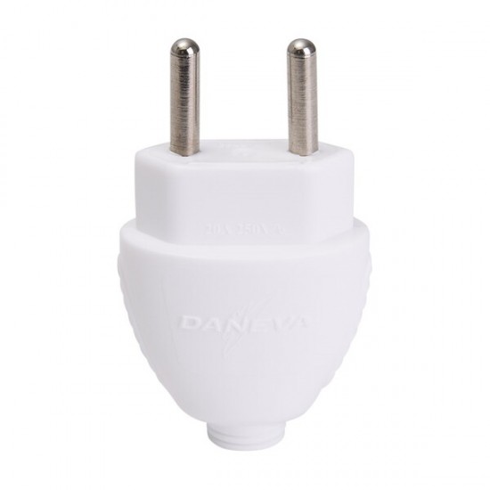 PINO MACHO DANEVA 2P 20A BRANCO DN1615 PC 1