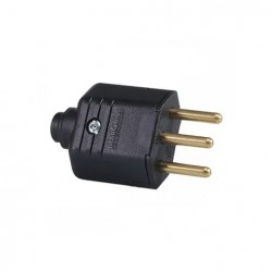 PINO MACHO MARGIRIUS 2P+T 10A PT PLD1-3 C/10 EMB 1
