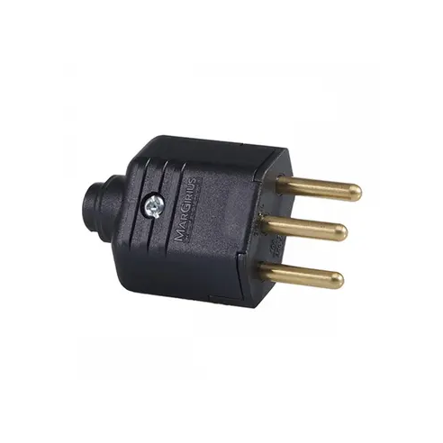 PINO MACHO MARGIRIUS 2P+T 10A PT PLD1-3 C/10 EMB 1