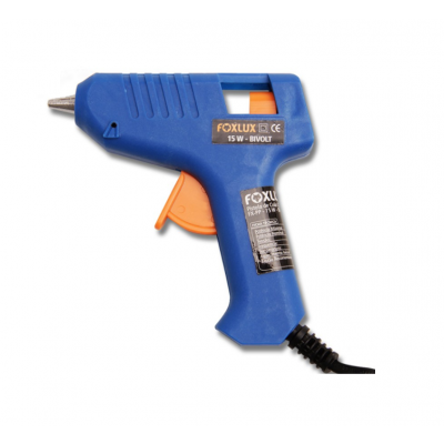 PISTOLA SILICONE FOXLUX 15W BIV PC 1