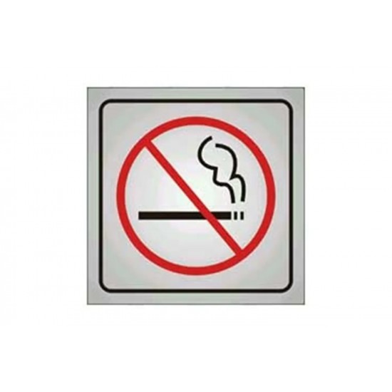 PLACA 15X15 PROIBIDO FUMAR PC 1