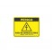PLACA 15X20 PERIGO CERCA ELETRICA POLISTIRENO PC 1