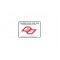PLACA 20X25 PROIBIDO FUMAR ALUMINIO PC 1