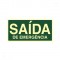 PLACA 20X30 SAIDA DE EMERGENCIA PC 1