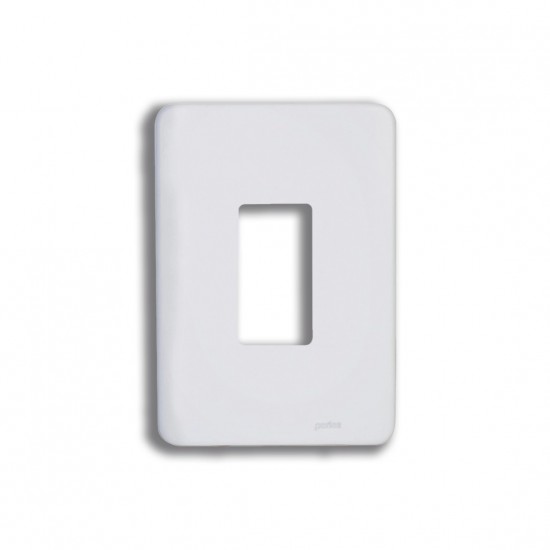 PLACA AROS 4X2 1 POSTO VERTICAL 73PL1V PC 1