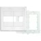 PLACA FAME EVIDENCE 4X4 2 MODULO C/SUP 2891 PC 1
