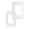 PLACA FAME HABITAT 4X2 C/SUP 3 MODULO 3637 PC 1