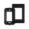 PLACA FAME HABITAT BLACK 4X2 C/SUP 3MOD 4075 PC 1