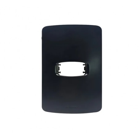 PLACA GRACIA BLACK 4X2 1 MODULO 85691 CF 1