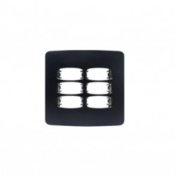 PLACA GRACIA BLACK 4X4 4 MODULOS DIST 85697 CF 1