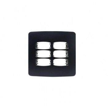 PLACA GRACIA BLACK 4X4 4 MODULOS DIST 85697 CF 1