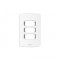 PLACA GRACIA C/SUP 4X2 3 MODULOS 85302 PC 1