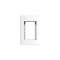 PLACA INOVA PRO BR C/SUP 4X2 3 MODULOS 85002 PC 1
