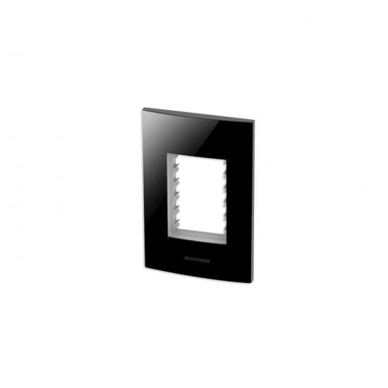 PLACA INOVA PRO PT C/SUP 4X2 3 MODULOS 85528 PC 1