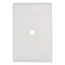 PLACA LIZ 4X2 1 FURO 9,5MM BRANCA 106002 PC 1