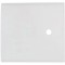 PLACA LIZ 4X4 FURO 9,5MM BRANCA 106022 PC 1