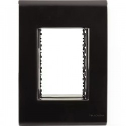 PLACA LIZ GRAFITE 4X2 3 POSTOS 57106048 PC 1