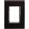 PLACA LIZ GRAFITE 4X2 3 POSTOS 57106048 PC 1