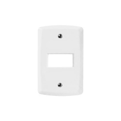 PLACA LUX 4X2 1 POSTO HORIZONTAL BCA 105204 PC 1