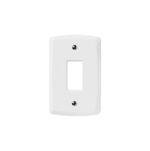 PLACA LUX 4X2 1 POSTO VERTICAL BCA 105203 PC 1