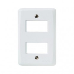 PLACA LUX 4X2 2 POSTOS AFASTADOS BCA 105206 PC 1
