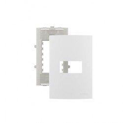 PLACA MARGIRIUS SLEEK+SUPORTE 4X2 1 POSTO 16026 PC 1