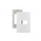 PLACA MARGIRIUS SLEEK+SUPORTE 4X2 1 POSTO 16026 PC 1