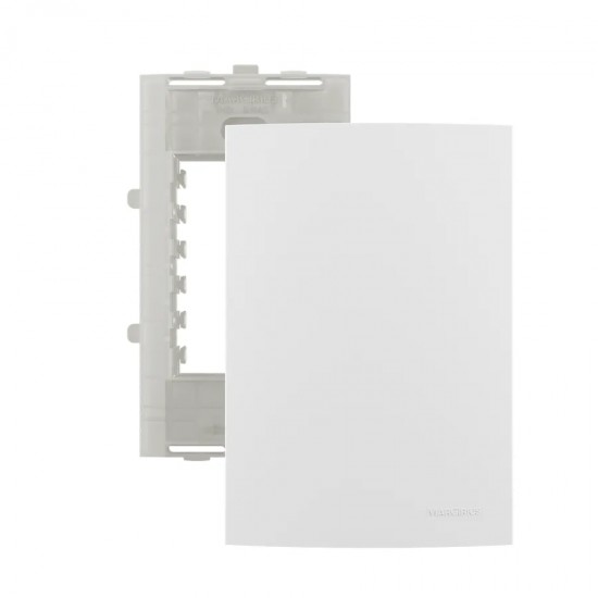 PLACA MARGIRIUS SLEEK+SUPORTE 4X2 CEGA 16027 PC 1