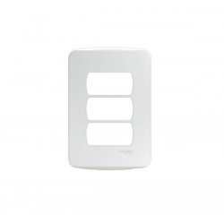 PLACA MILUZ+SUPORTE 4X2 3 POSTOS S3B57230 PC 1