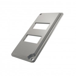 PLACA P/CONDULETZEL 1 2 TECLAS DISTANCIADO PC 1