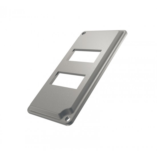PLACA P/CONDULETZEL 1 2 TECLAS DISTANCIADO PC 1