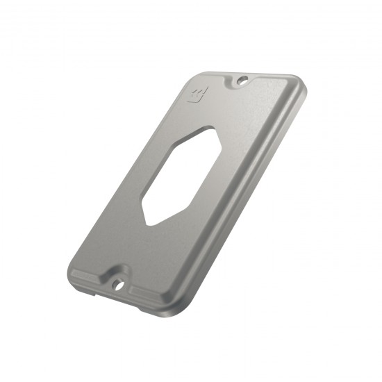PLACA P/CONDULETZEL 1/2 3/4 1 TOMADA 2P+T NOVO PC 1