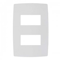PLACA PIAL PLUS BC 4X2 2 POSTO DISTANCIADO 618506 PC 1
