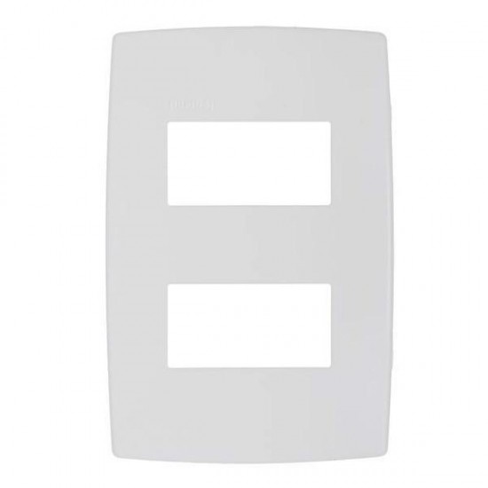 PLACA PIAL PLUS BC 4X2 2 POSTO DISTANCIADO 618506 PC 1