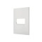 PLACA PIAL PLUS+ BCA 4X2 1 POSTO 618501BC PC 1