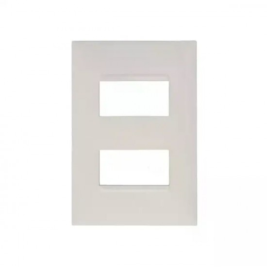 PLACA PIAL PLUS+ BCA 4X2 2 POSTO SEPAR 618506BC PC 1