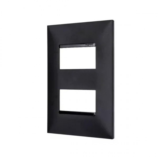 PLACA PIAL PLUS+ PTA 4X2 2 POSTO SEPAR 618506PT PC 1