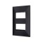 PLACA PIAL PLUS+ PTA 4X2 2 POSTO SEPAR 618506PT PC 1
