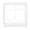 PLACA PIAL POP 4X4 2POSTO+2POSTO LGP44 PC 1