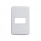 PLACA SIENA C/SUP 4X2 1 MODULO 6400 HORIZONTAL PC 1