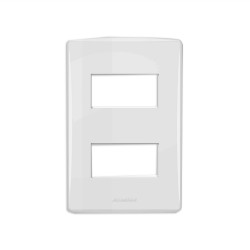 PLACA SIENA C/SUP 4X2 2 MODULOS 6406 DISTANCIADO PC 1
