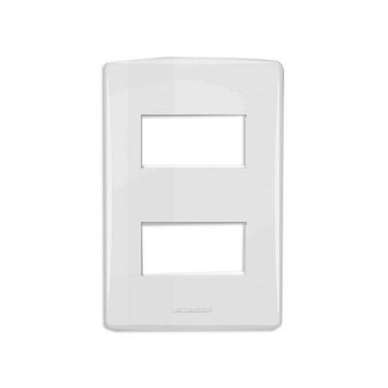 PLACA SIENA C/SUP 4X2 2 MODULOS 6406 DISTANCIADO PC 1