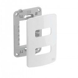 PLACA+SUPORTE COMPOSE BR 4X2 2 POS PC 1