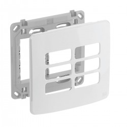 PLACA+SUPORTE COMPOSE BR 4X4 6 POS PC 1