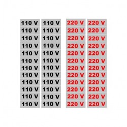 PLACAS CAIADO 13X8 110V (12PCS) PVC PC 1