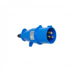 PLUG NEWKON 2P+T 16A 220V AZ 3076 6H PC 1